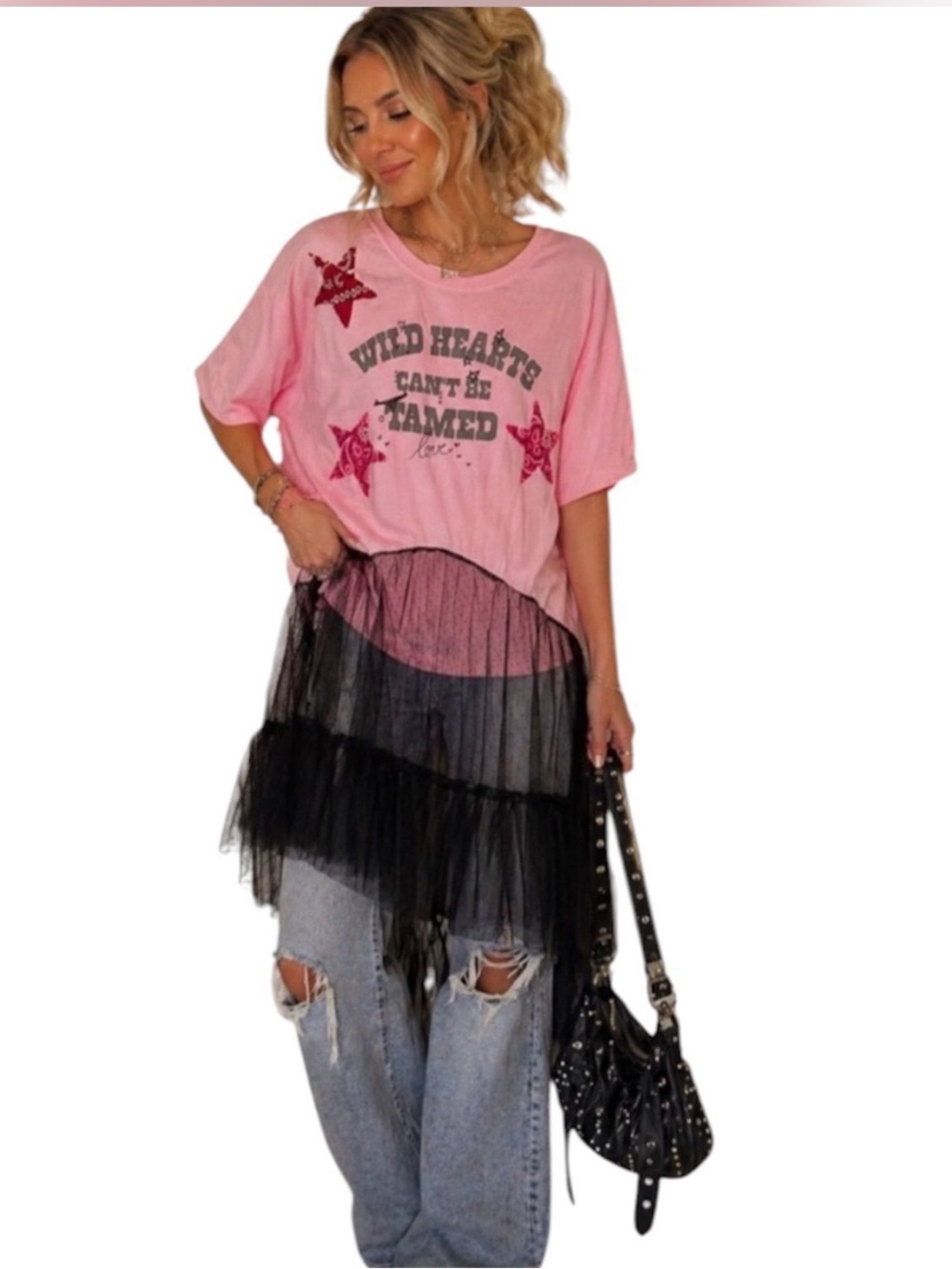 Tricia Fix Wild Hearts Can’t Be Tamed Maxi Top NWOT